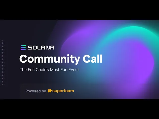 Solana Ecosystem Call ft. Balaji, Backpack, Firedancer, BONK, Credix, & Clockwork (Feb 23)